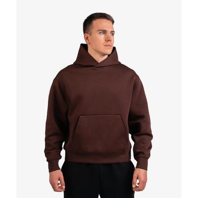 Bluza INTERLOCK OVERSIZE DZIK® brązowa