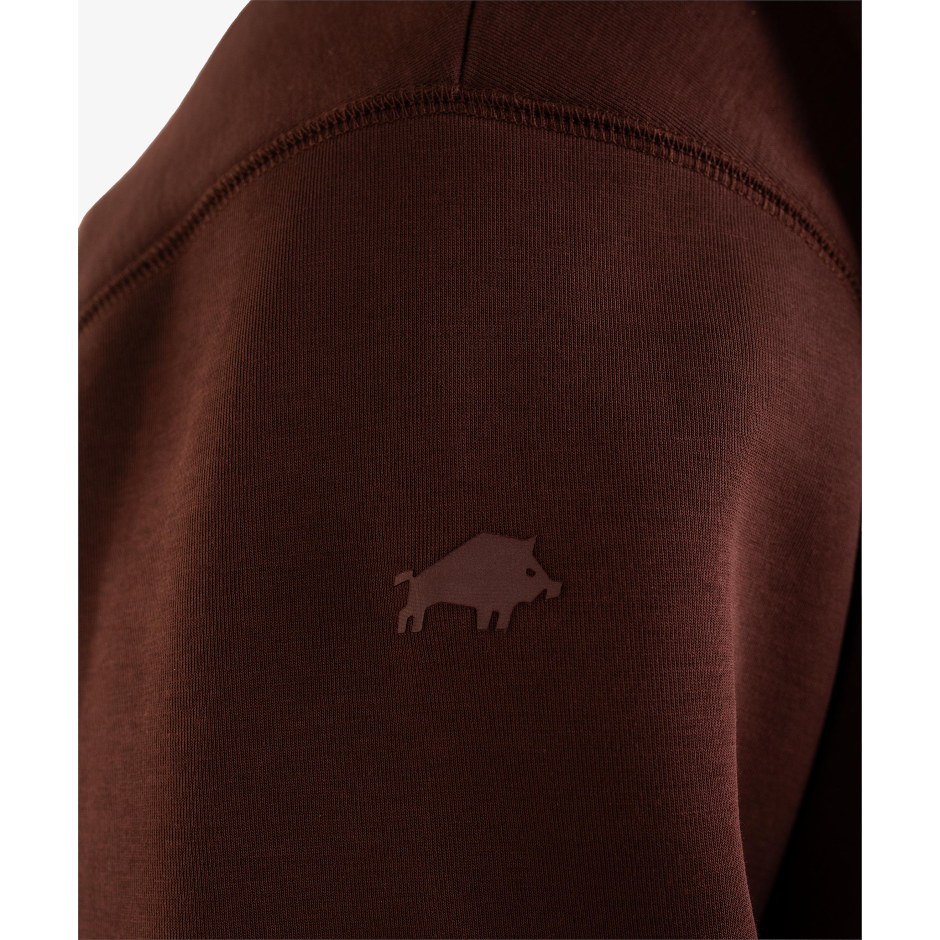 Bluza INTERLOCK OVERSIZE DZIK® brązowa 4/4