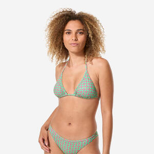 Top Bikini Triángulos Surf Mae Keyshot Mujer Verde