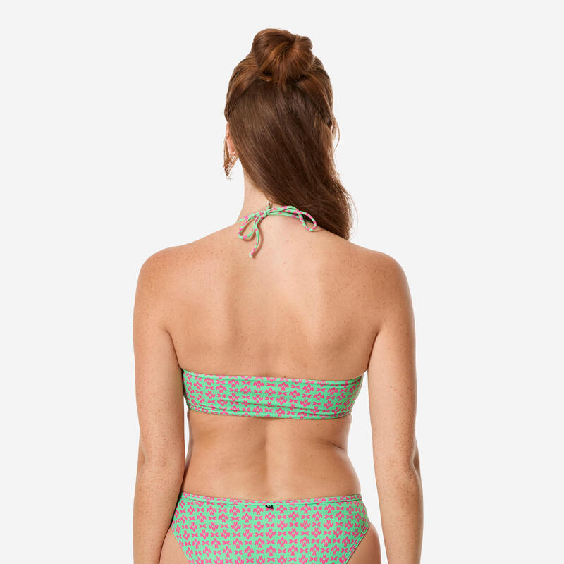 Bustieră de baie tip bandă surf Lori Keyshot Verde Damă