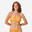 Sutien de baie tip bandă surf Lori Keyshot Portocaliu Damă