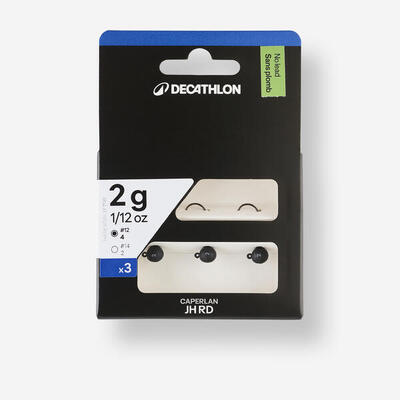 Teste zavorrate rotonde senza piombo JH RD nere