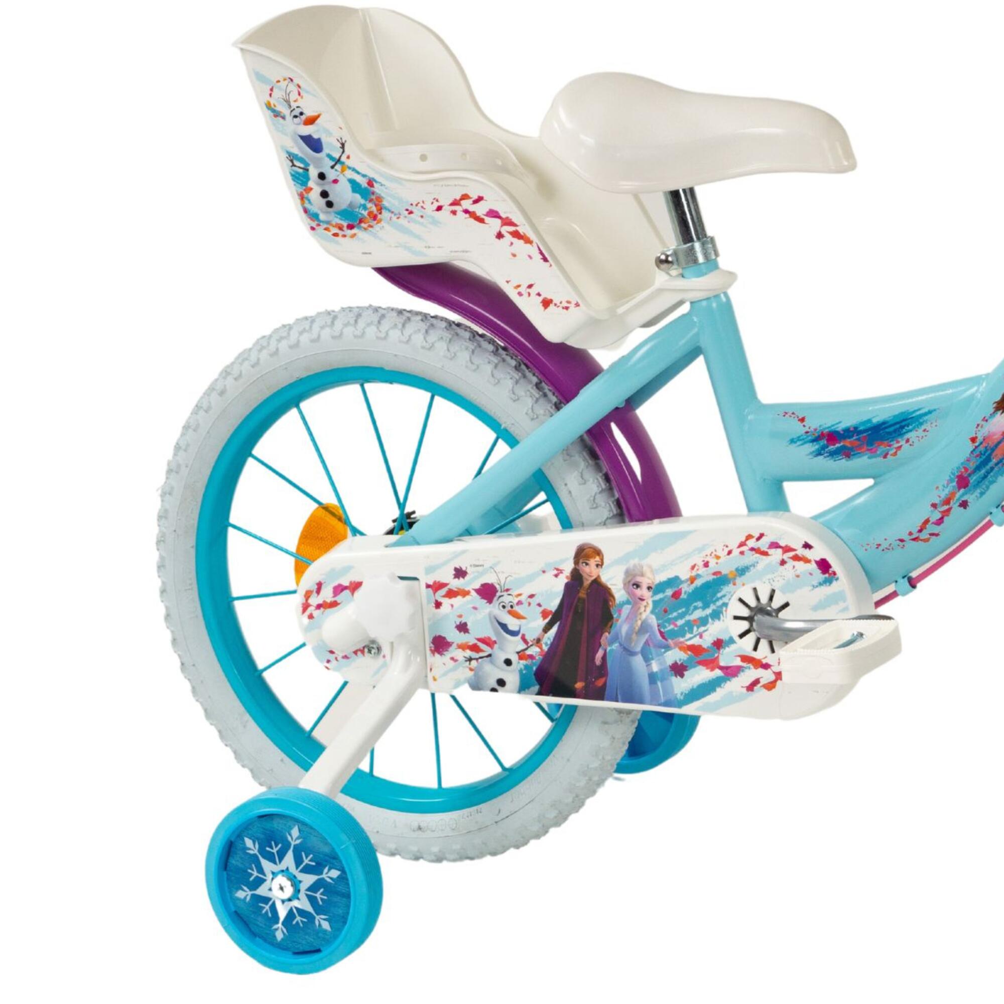 Bicicleta Nens Frozen 16 Polzades 4-6 Anys 3/4