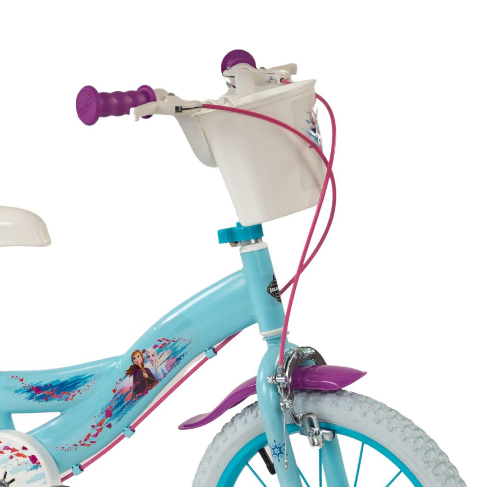 Bicicleta Nens Frozen 16 Polzades 4-6 Anys 2/4