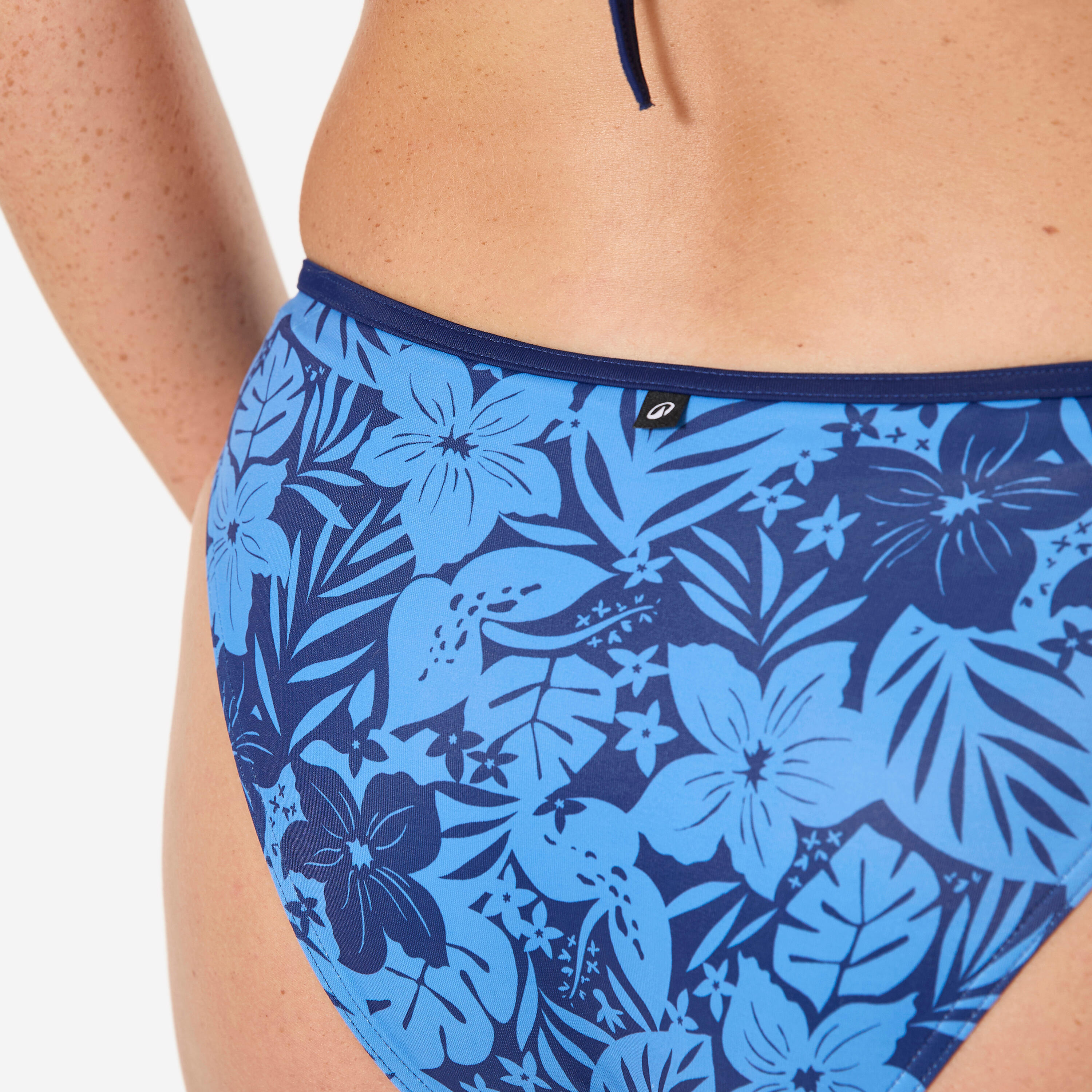 Bas de maillot surf femme, Nina Borneo bleu 4/5