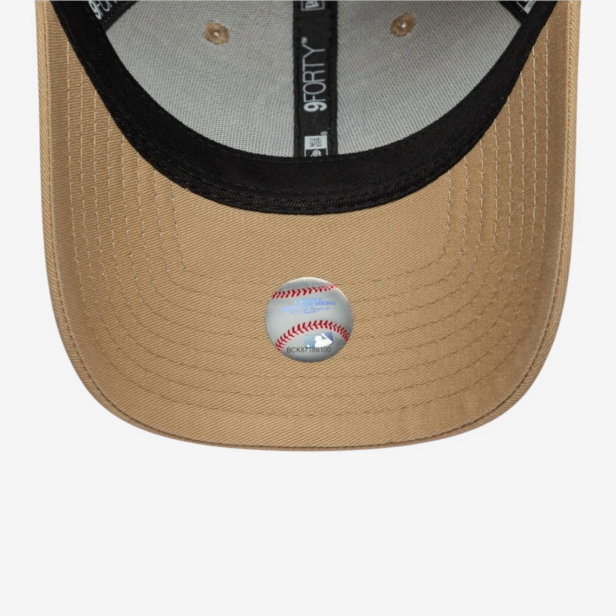 Damen/Herren Baseball Cap - Los Angeles Dodgers 9Forty hellbraun 4/5