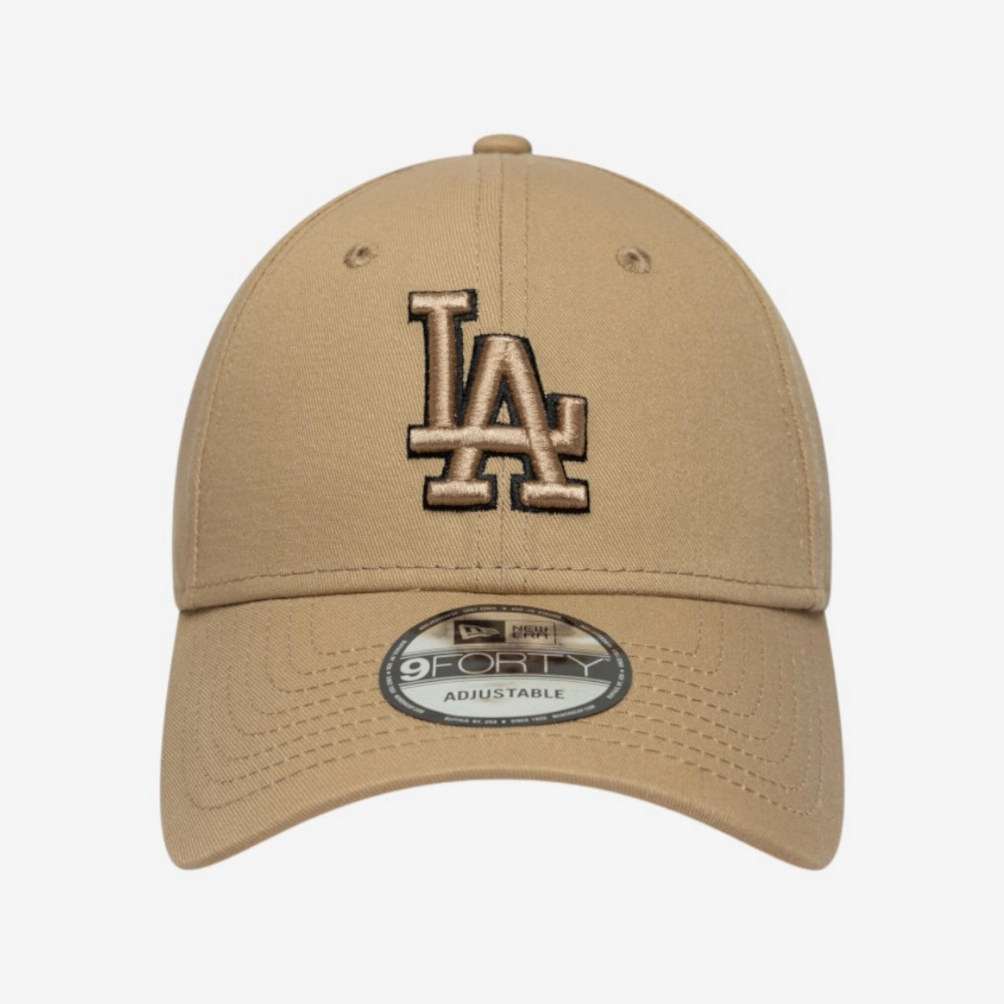 Damen/Herren Baseball Cap - Los Angeles Dodgers 9Forty hellbraun 2/5
