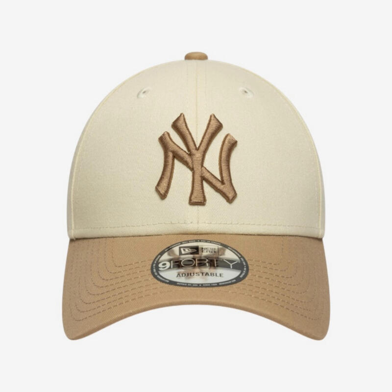 Șapcă de baseball - New York Yankees bej adulți