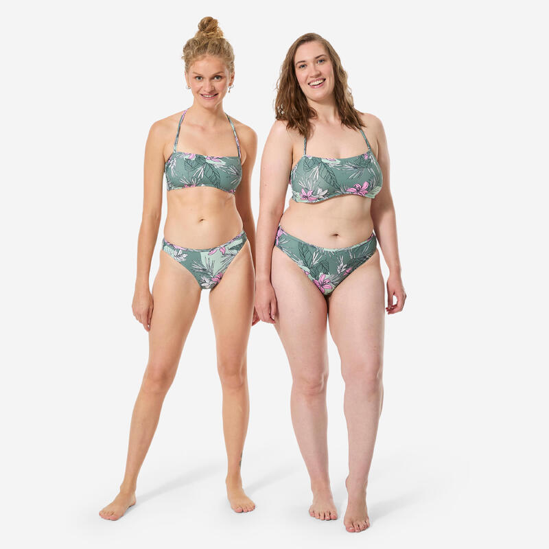 Slip de baie Clasic Nina Verde închis Damă