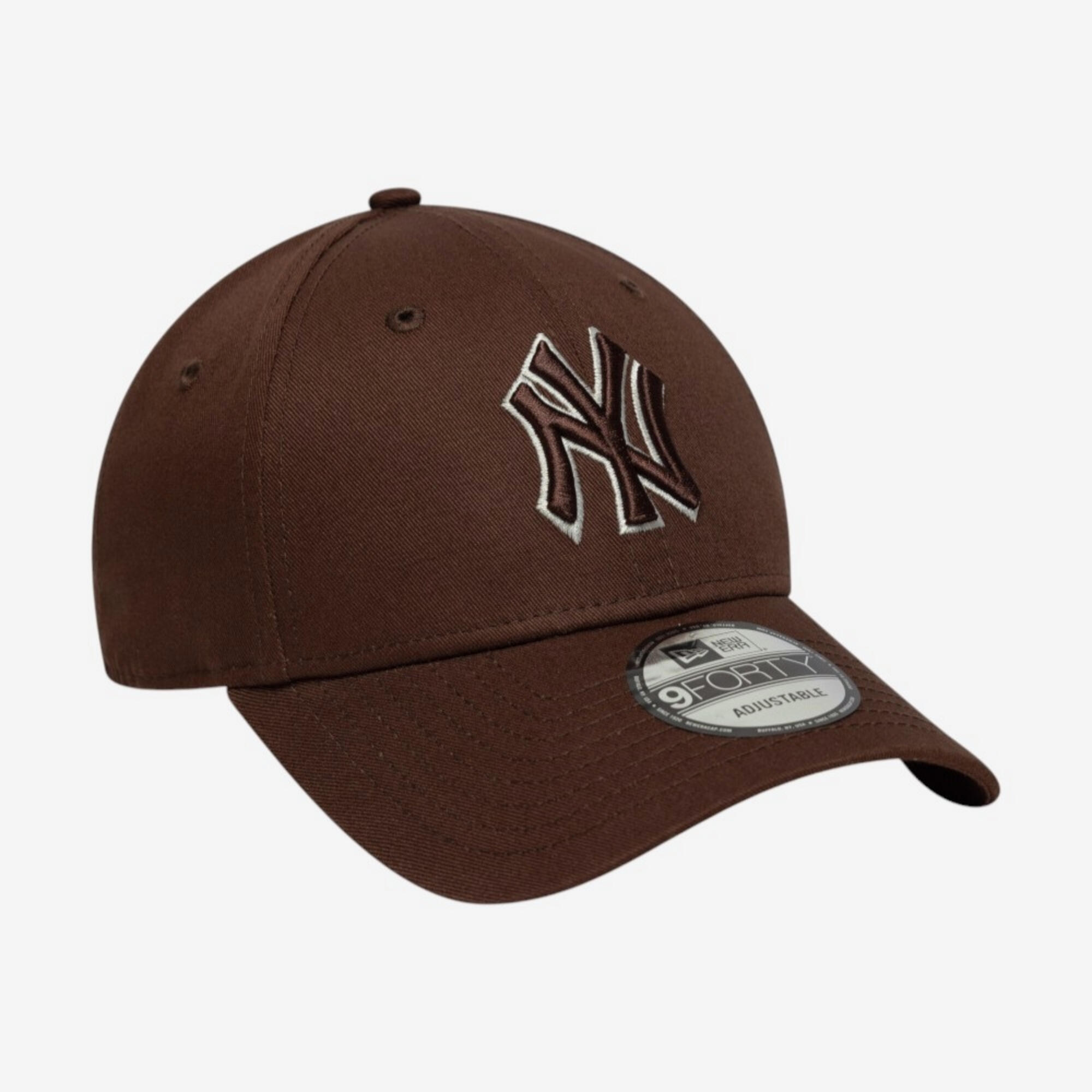 Casquette baseball adulte - New Era NY Yankees marron 3/5