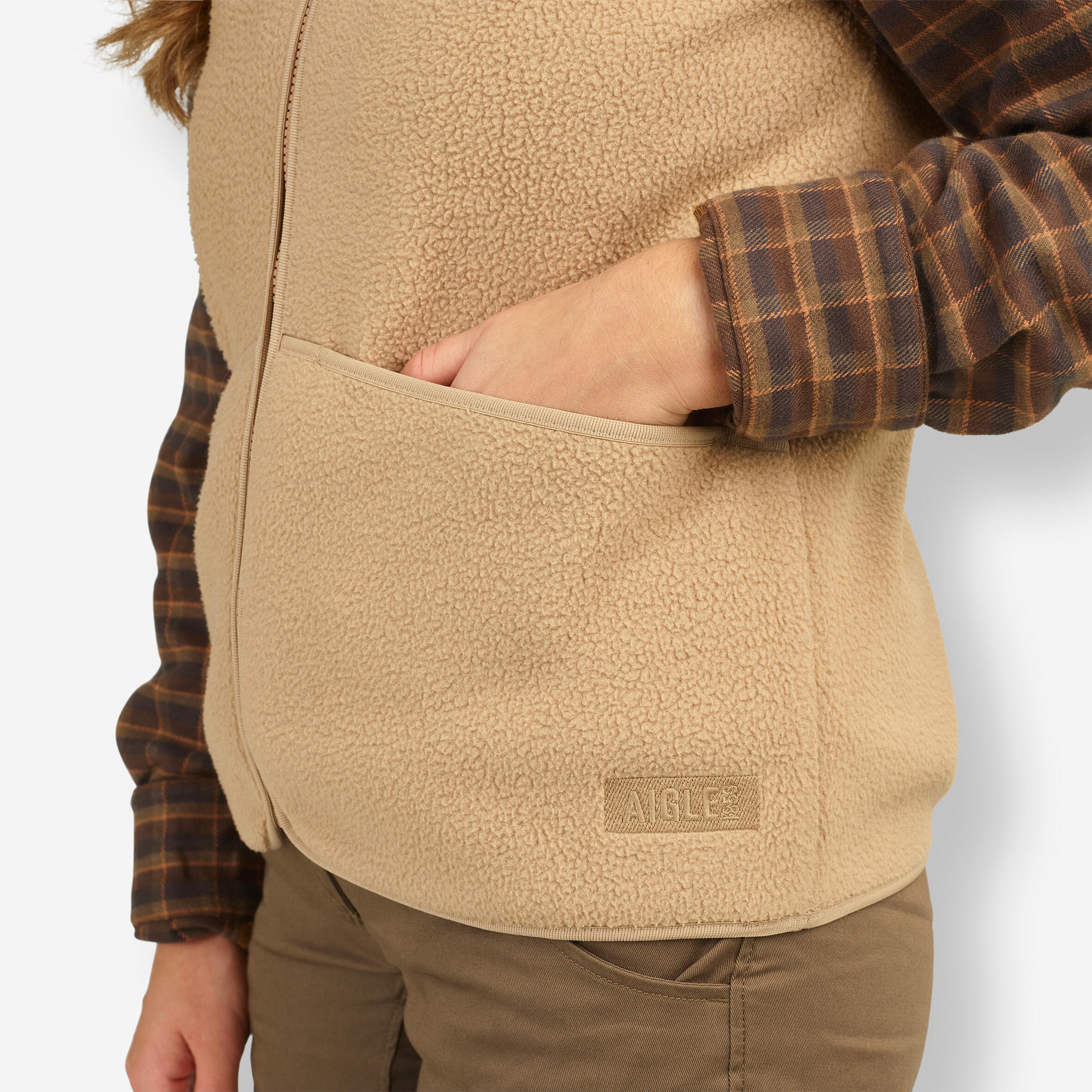 Gilet polaire sans manche femme Baby Sherpa 4/5