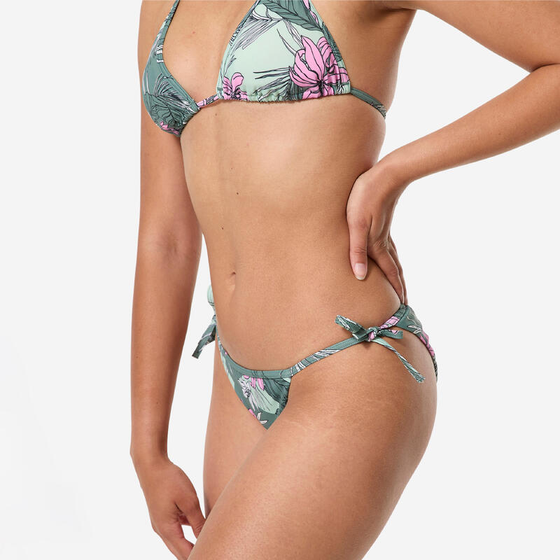 Slip de baie surf cu nod Sandy Numea Kaki Damă