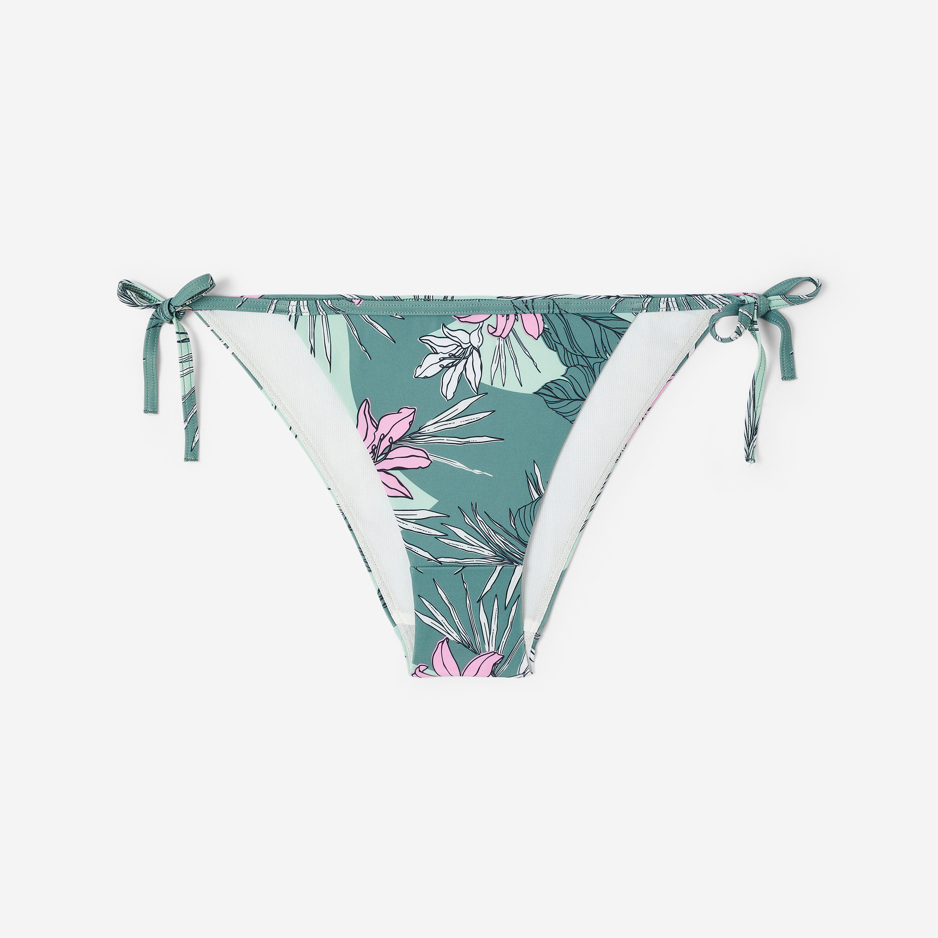 Surf-Bikini-Slip gebunden Damen, Sandy Numea khaki 6/6