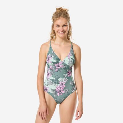 Kostium kąpielowy jednoczęściowy surfingowy damski Decathlon Bea Numea