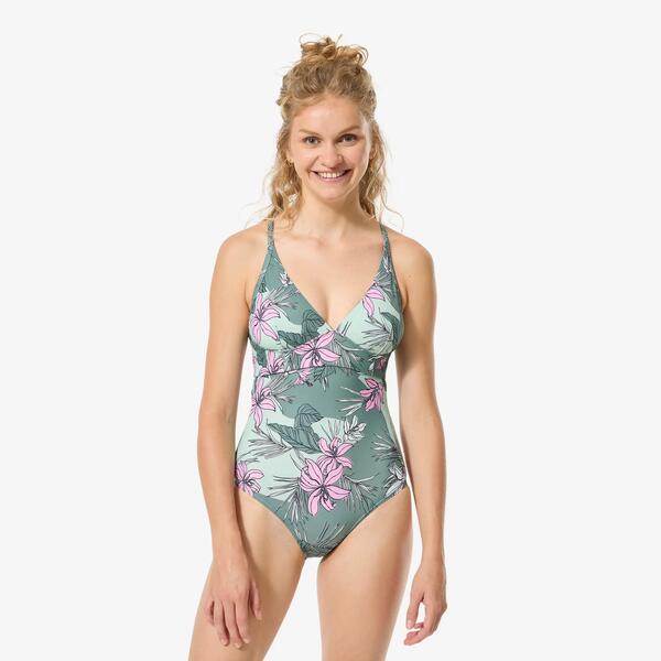 DECATHLON Bañador Surf Mujer Bea Numea Caqui