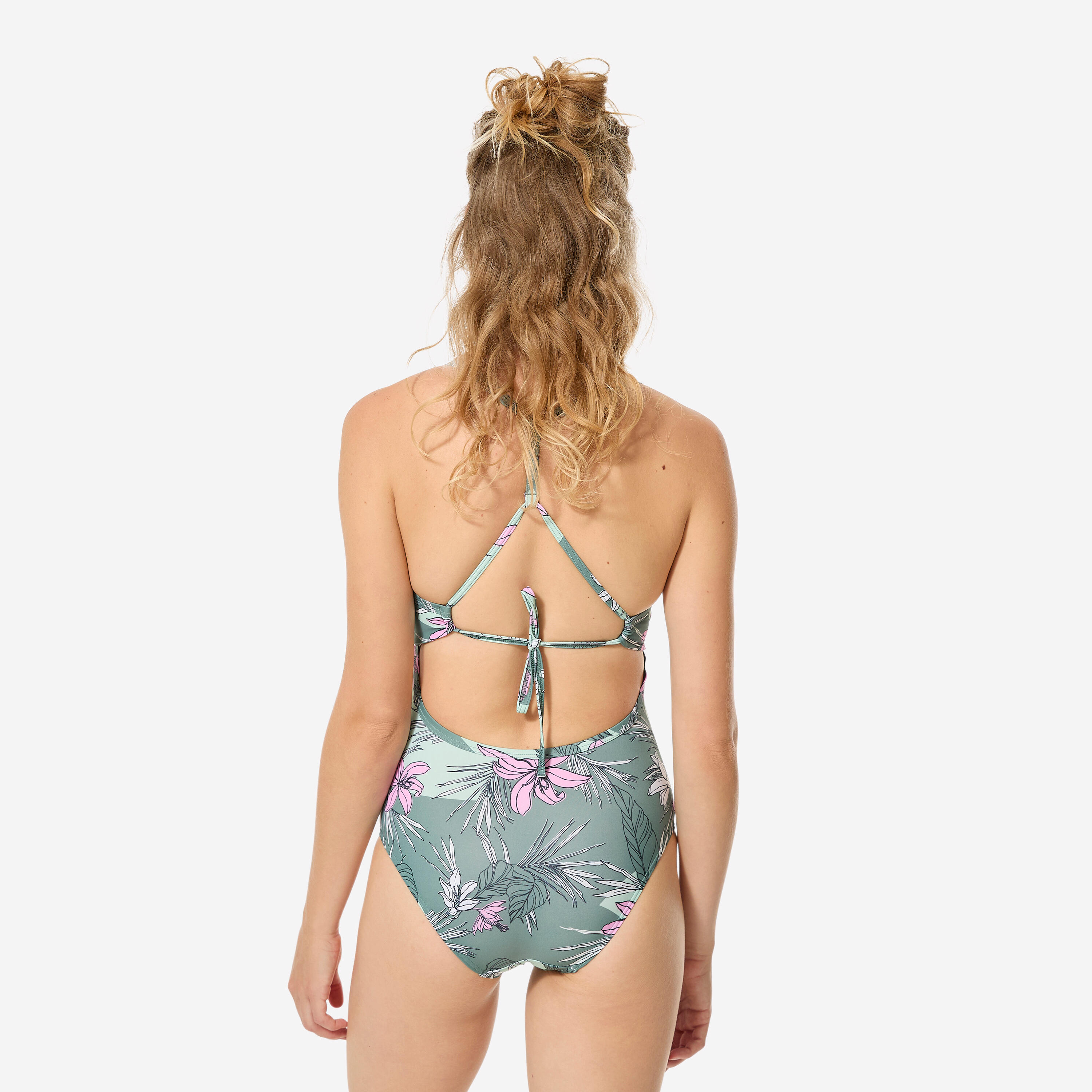 Fato de banho de surf Mulher, Bea Numea caqui 3/6