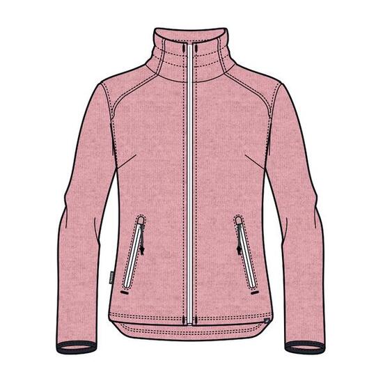 Polaire chaude de voile femme, 100 rose