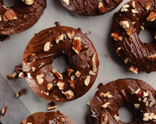 Recette protéinée : donuts au chocolat