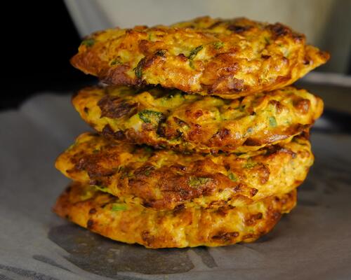 Recette protéinée : galette aux légumes