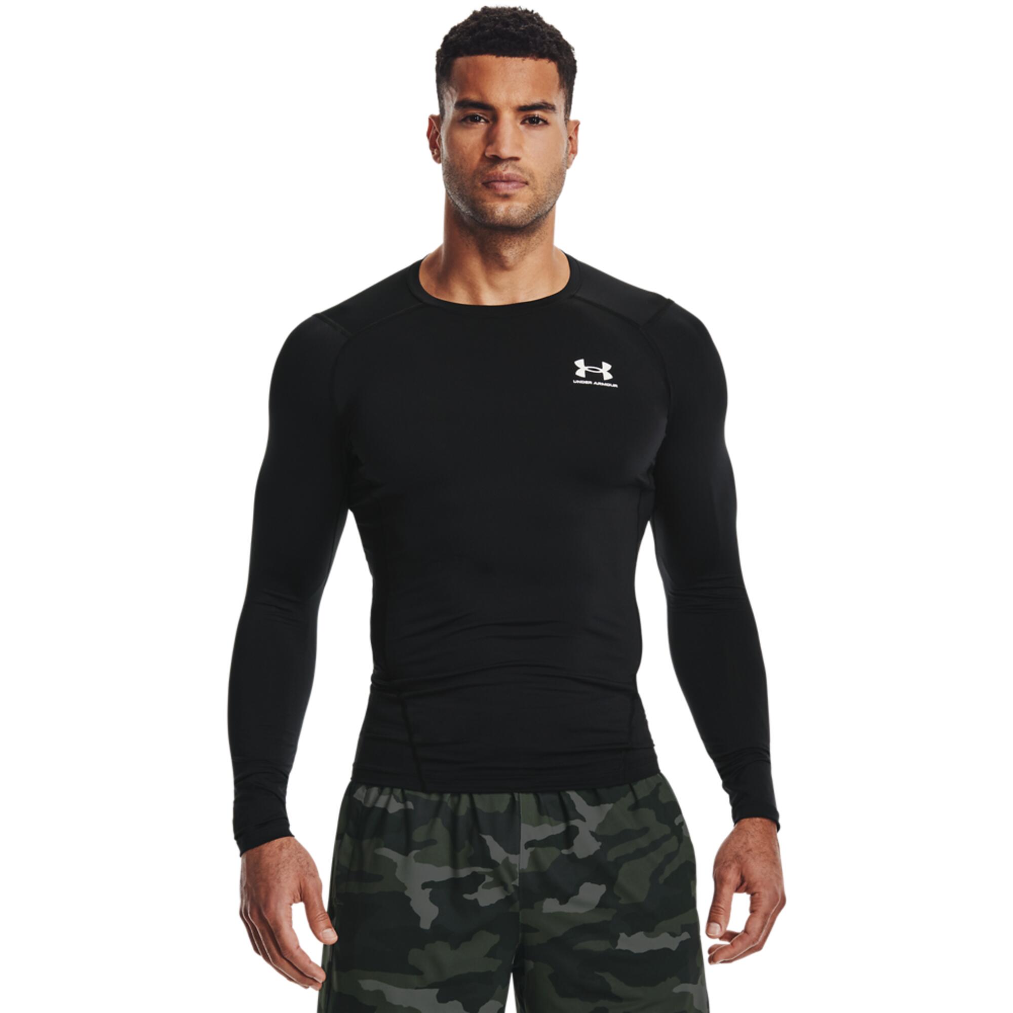 T shirt compression manches longues HeatGear homme UNDER ARMOUR