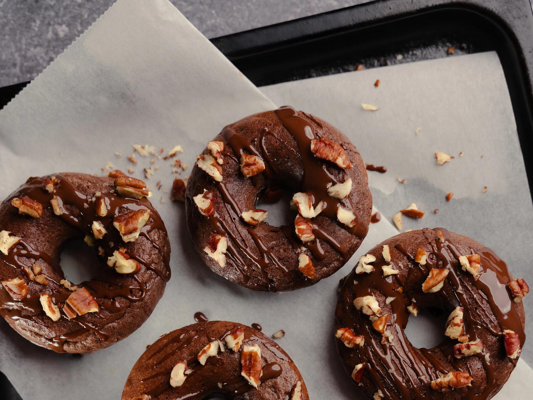 donuts au chocolat