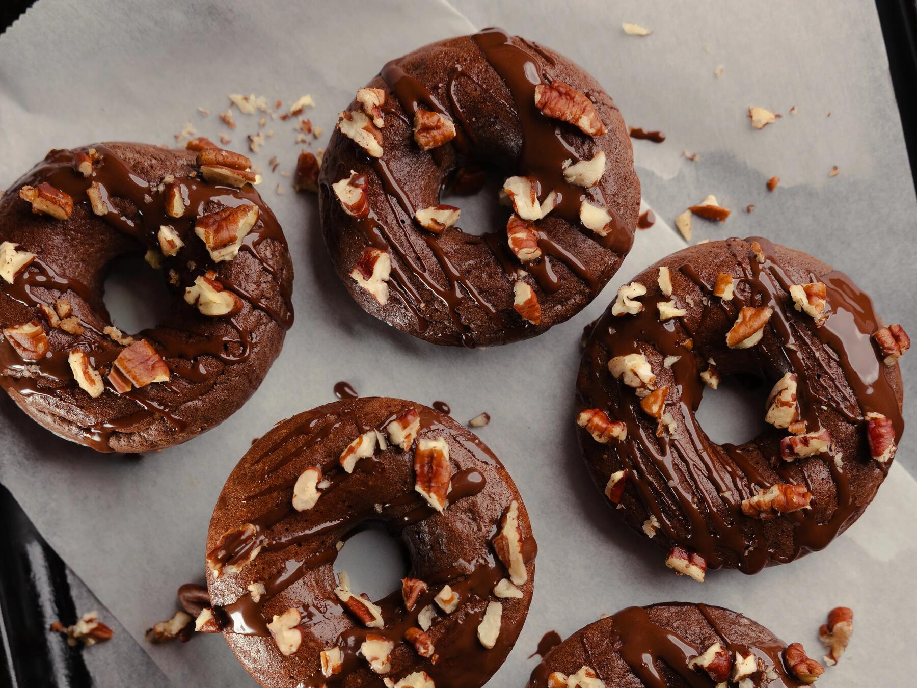 donuts au chocolat