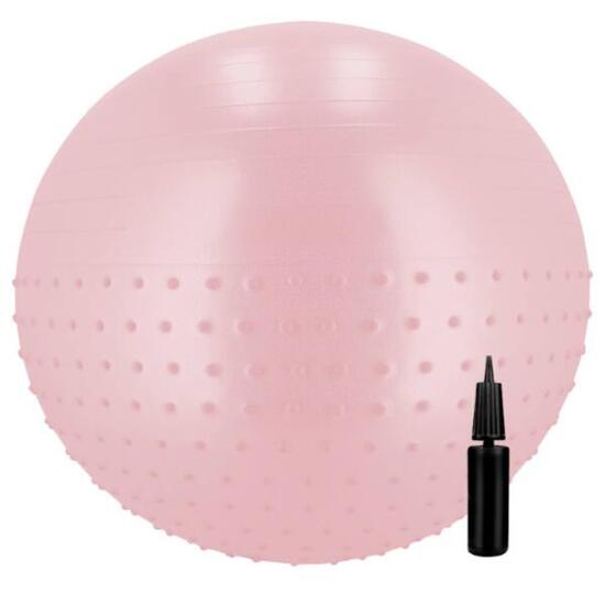 Piłka gimnastyczna z częścią do masażu Spokey HALF FIT LEAF 55 cm