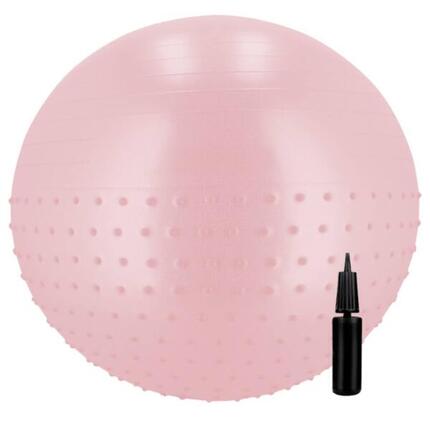 Piłka gimnastyczna z częścią do masażu Spokey HALF FIT LEAF 65 cm