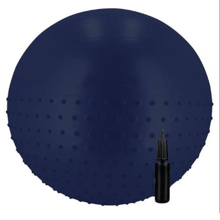 Piłka gimnastyczna z częścią do masażu Spokey HALF FIT LEAF 65 cm