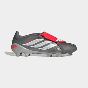 Botas de fútbol Predator League FG Adulto gris/rojo