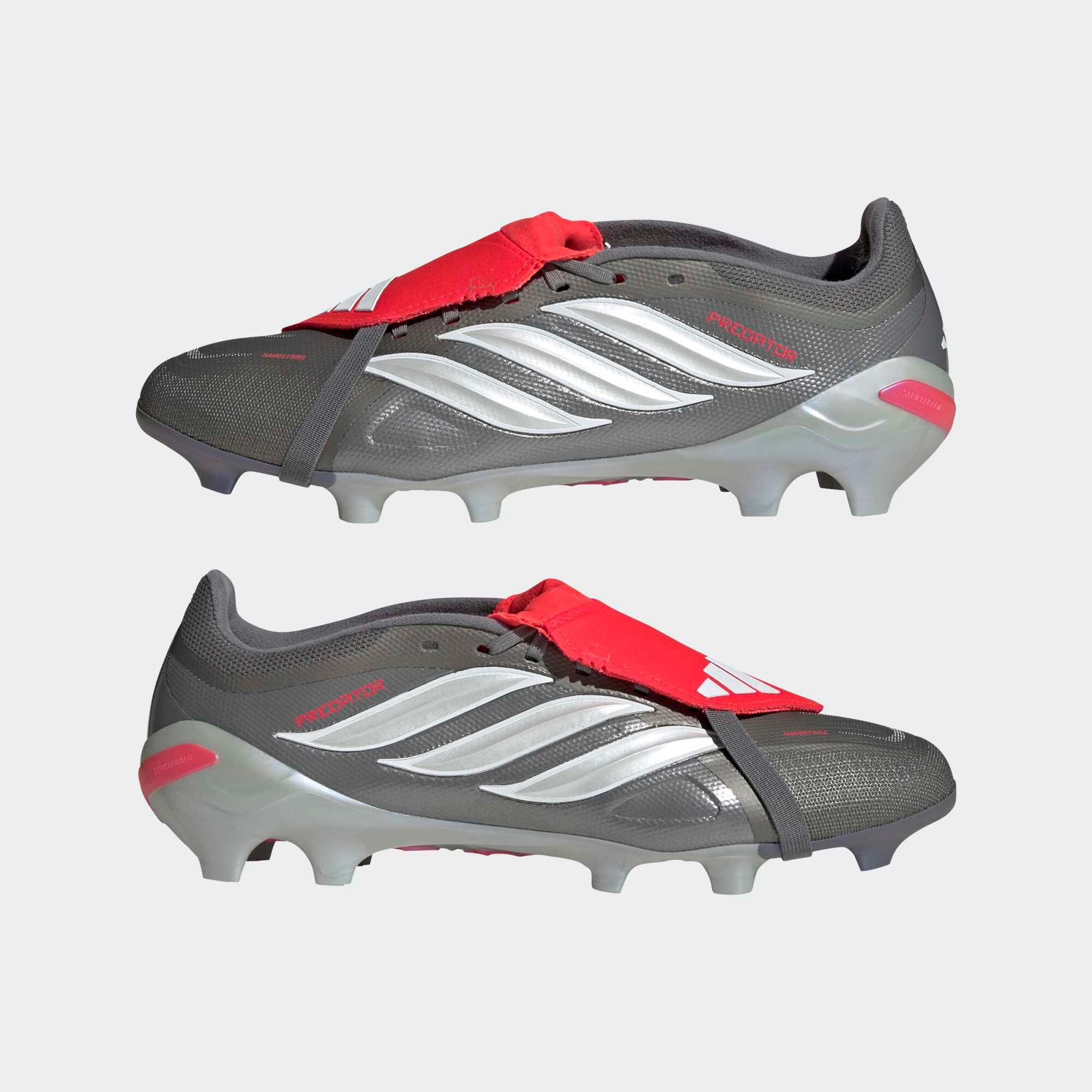 Scarpe adulti PREDATOR LEAGUE grigio-rosso 7/10