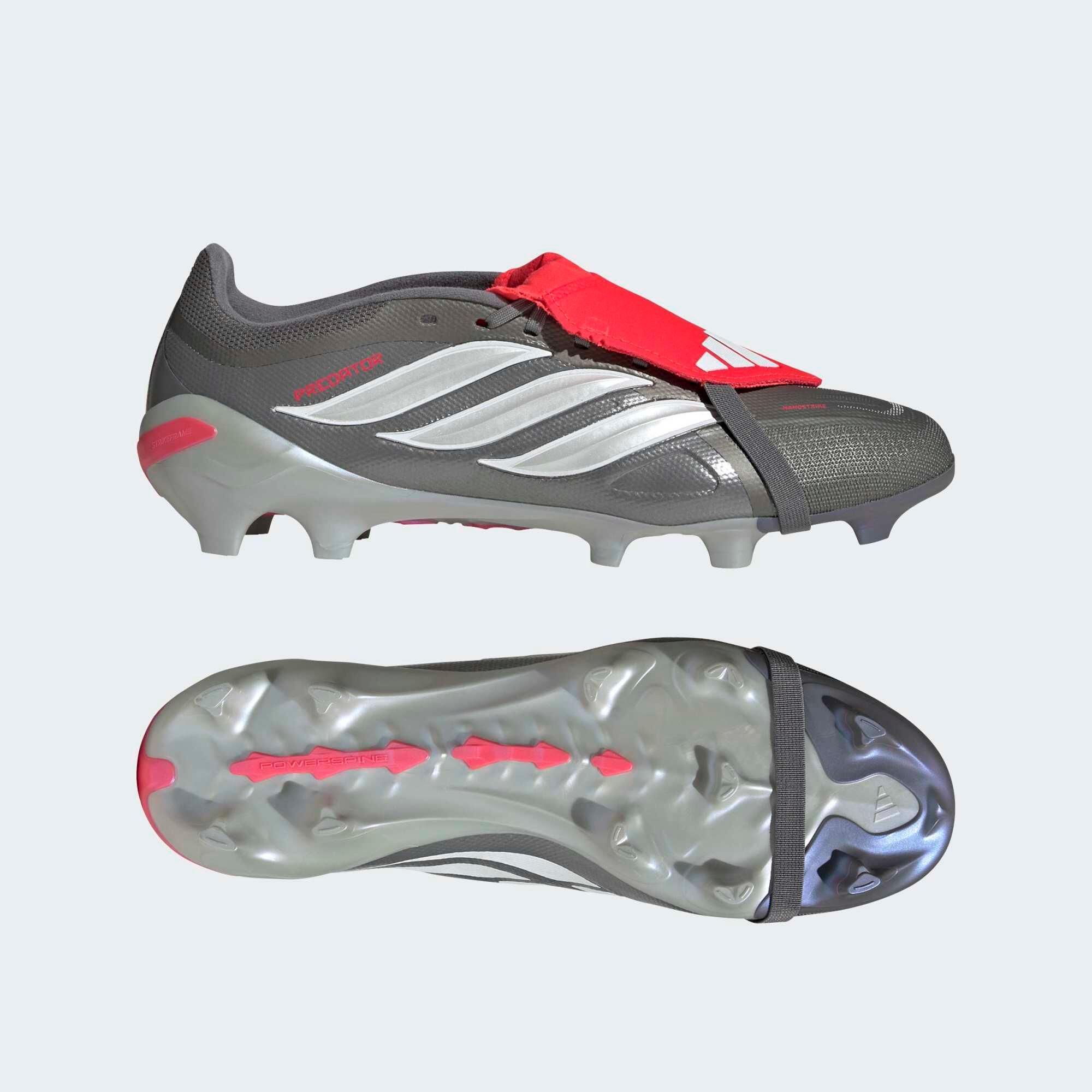 Scarpe adulti PREDATOR LEAGUE grigio-rosso 8/10
