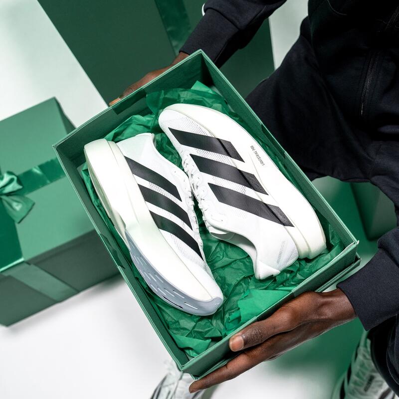 Erkek Hafif Koşu Ayakkabısı - Siyah/Beyaz - Adidas Adizero Evo SL