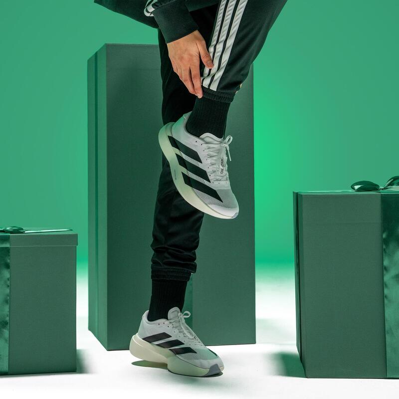 Kadın Hafif Koşu Ayakkabısı - Siyah/Beyaz - Adidas Adizero Evo SL