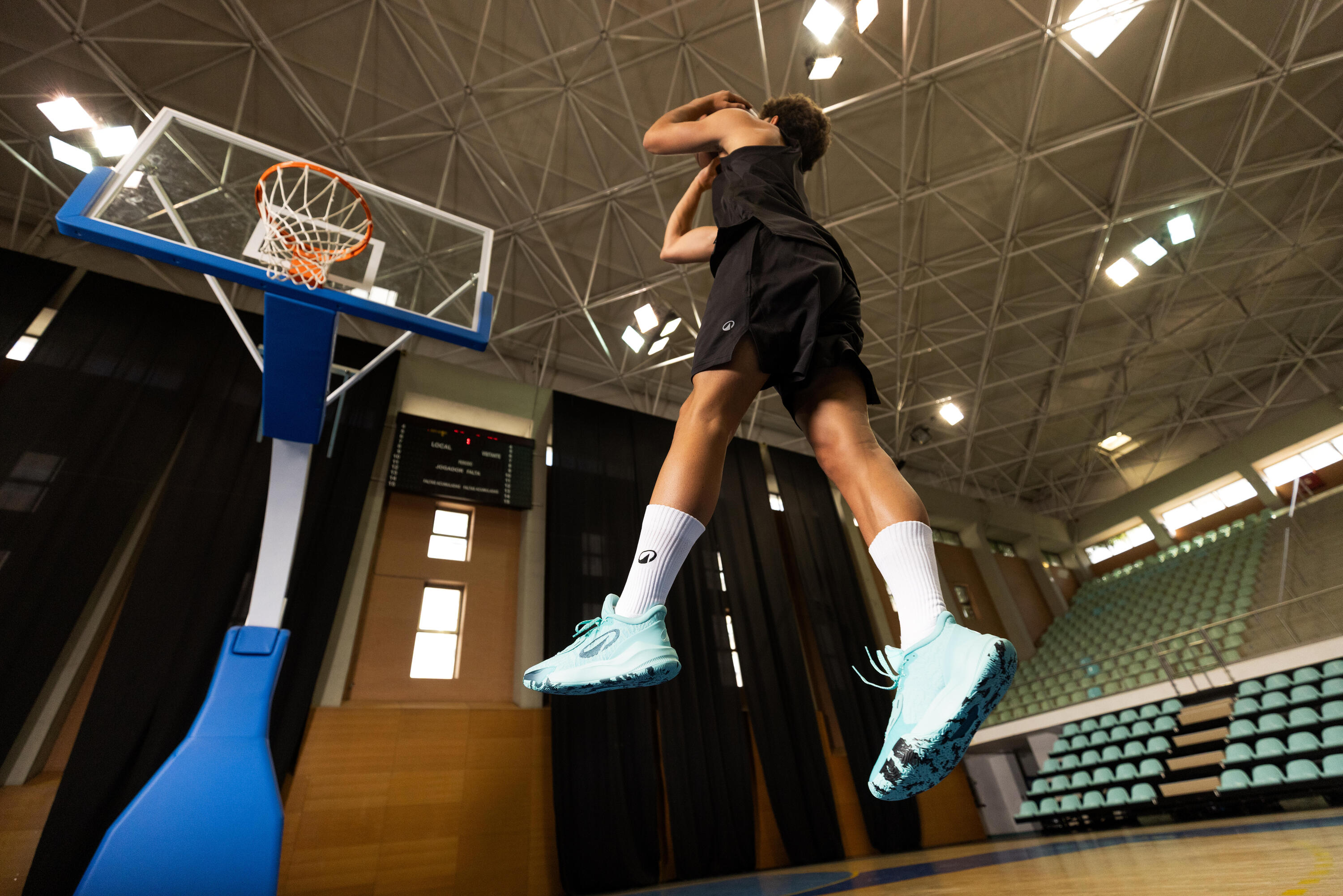 Damen/Herren Basketball Schuhe Low Pro Edition - Fast 900 Low türkis 10/10