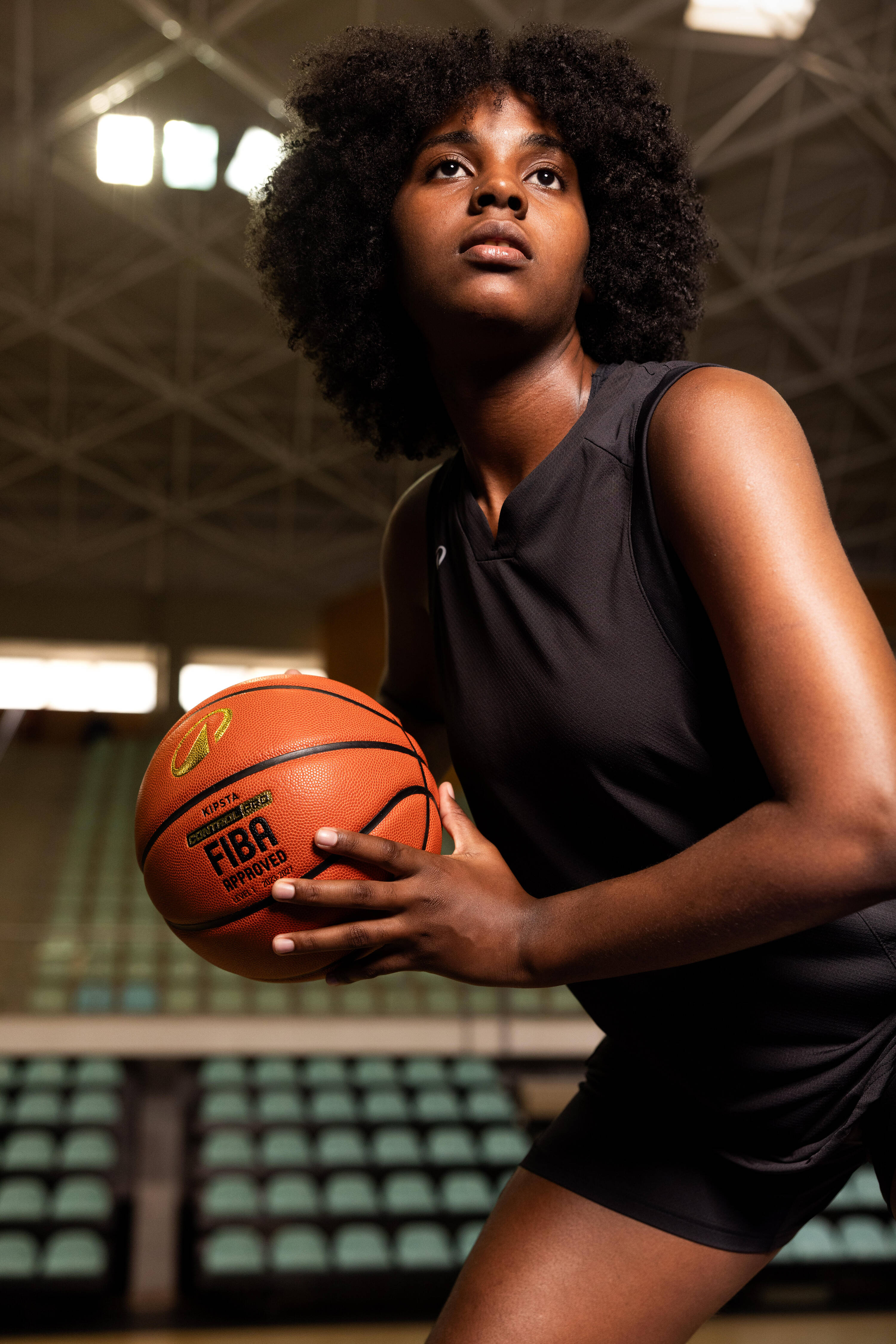 Size 6 Basketball FIBA Control Pro BT900 - Orange -  5