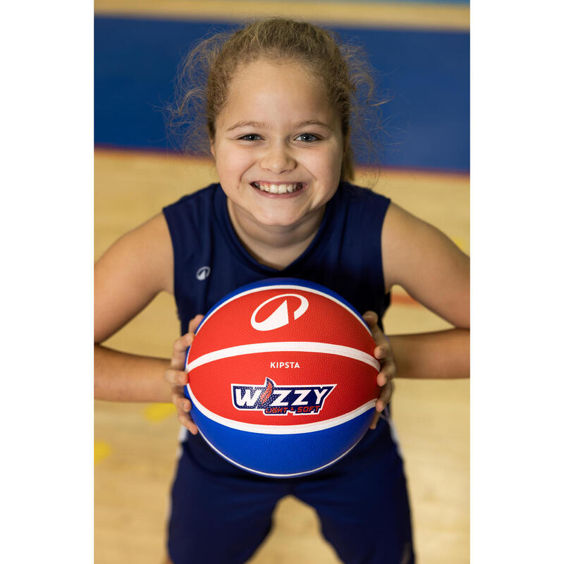 Basketbol Topu - 5 Numara - Mavi/Kırmızı - Wizzy K900