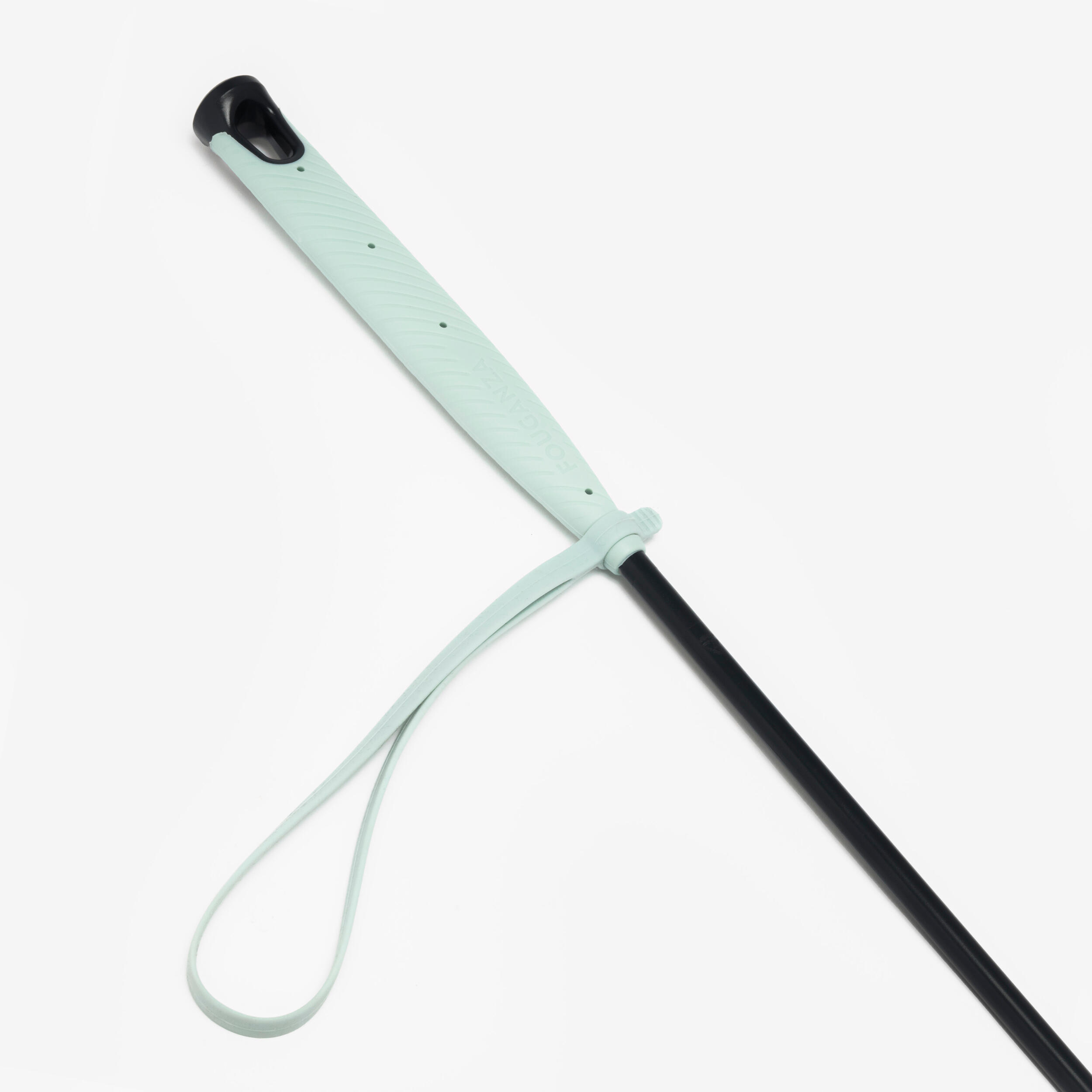 Cravache équitation enfant 140 MULTI vert  58 cm 2/3