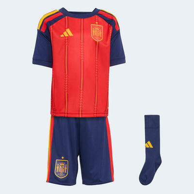 Kleinkinder Fußball Mini-Set - ADIDAS Spanien 26 Heimtrikot