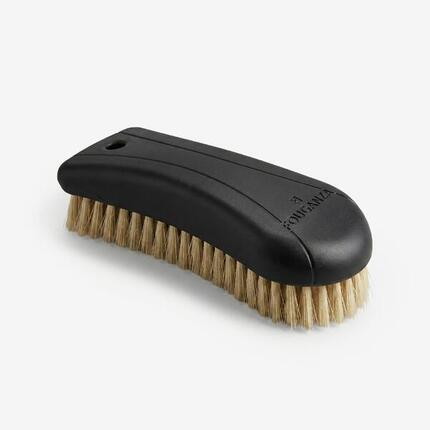 Brosse douce grand modèle équitation schooling beige