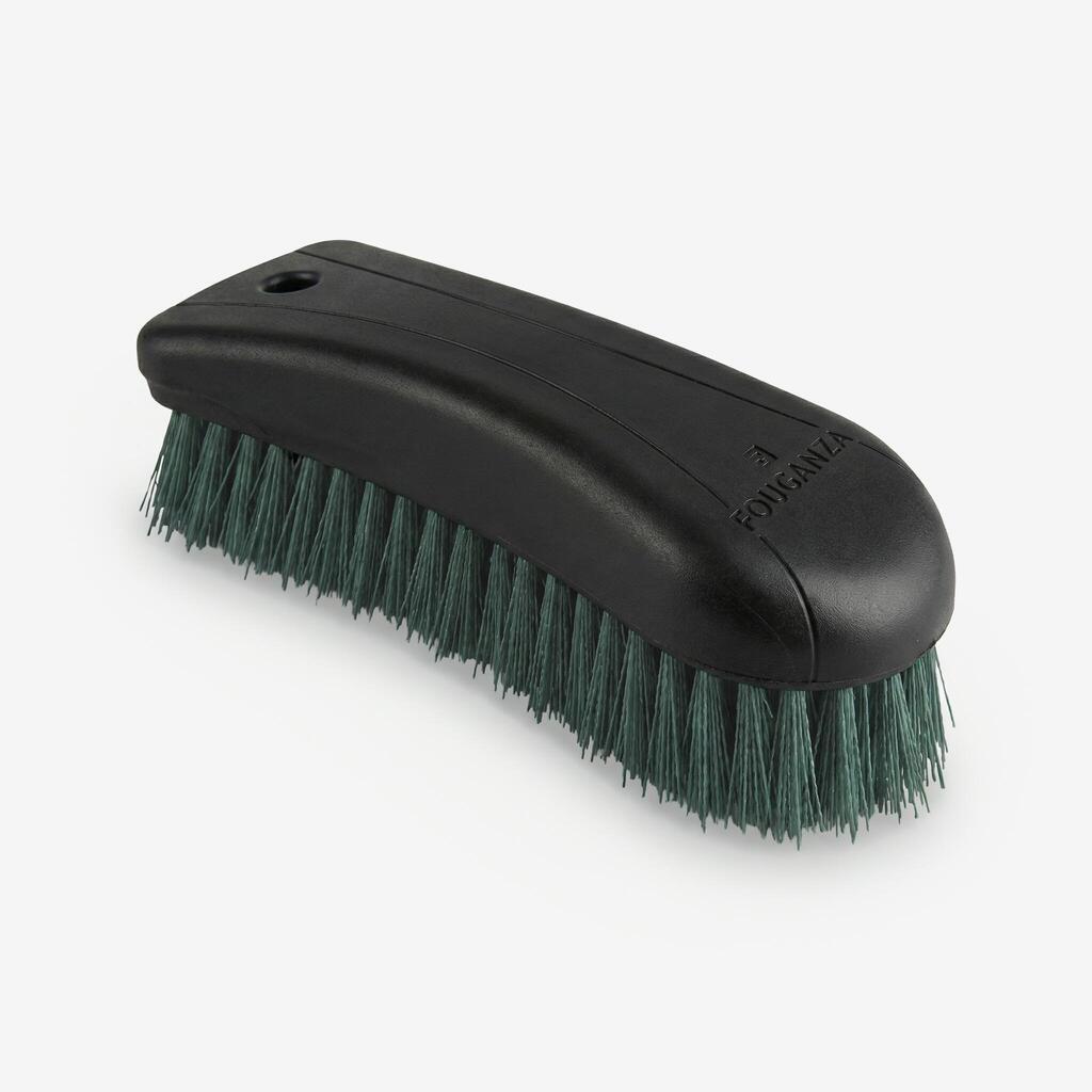 Zelena krtača za konje SCHOOLING