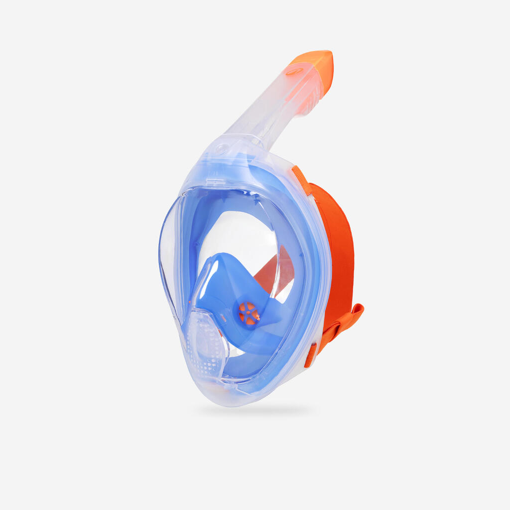 Μάσκα snorkelling Easybreath με ακουστική βαλβίδα. (ηλικίες 10+) - Μπλε