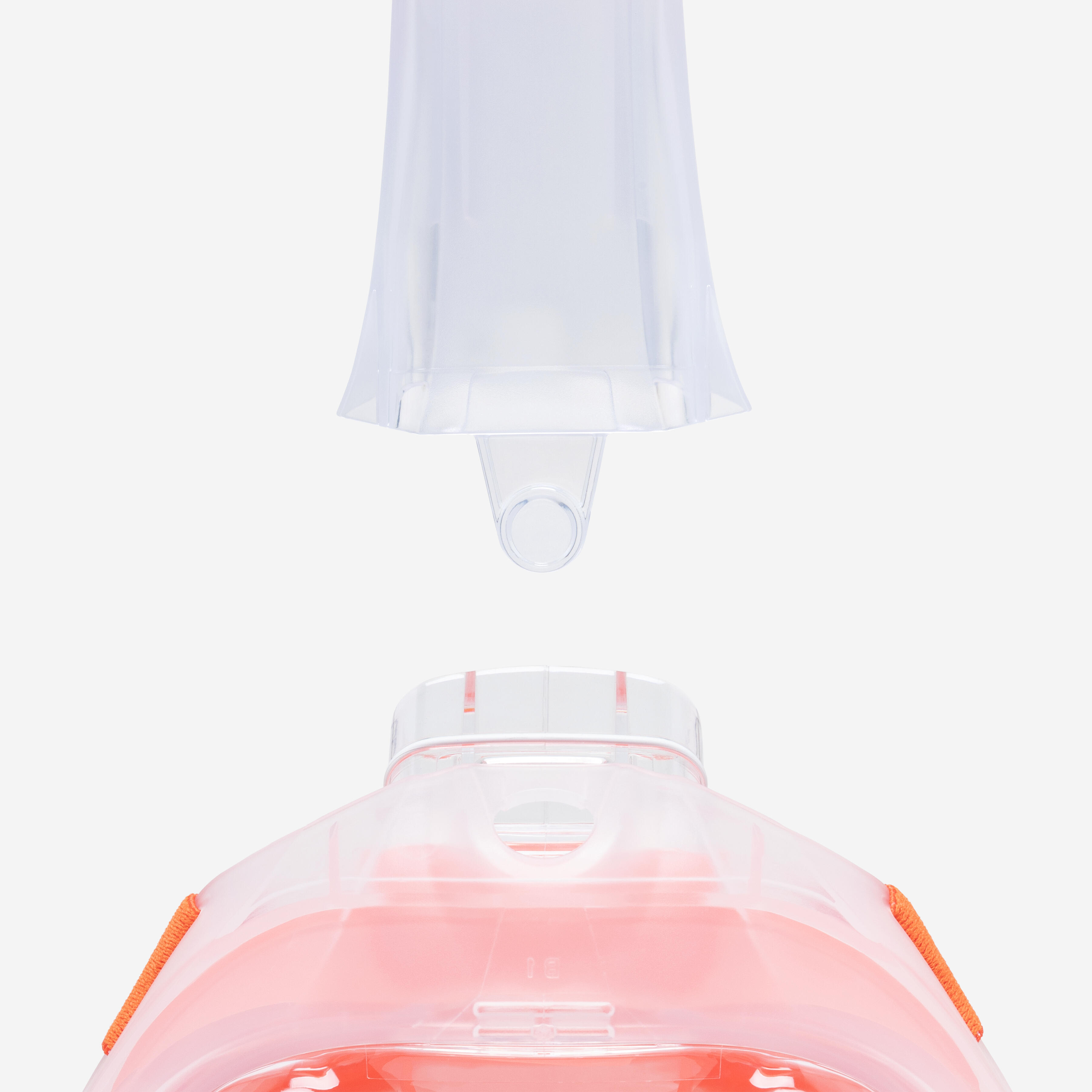 Masque de plongée avec tuba + valve acoustique, Easybreath+ - DECATHLON