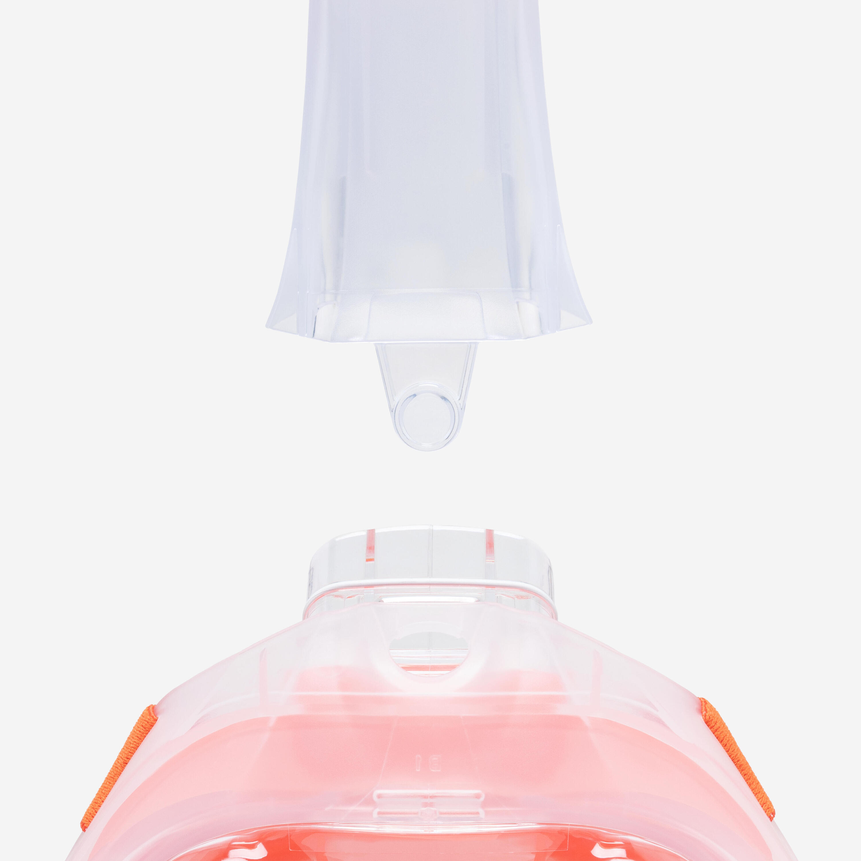 Masque de plongée avec tuba + valve acoustique, Easybreath+ 9/12