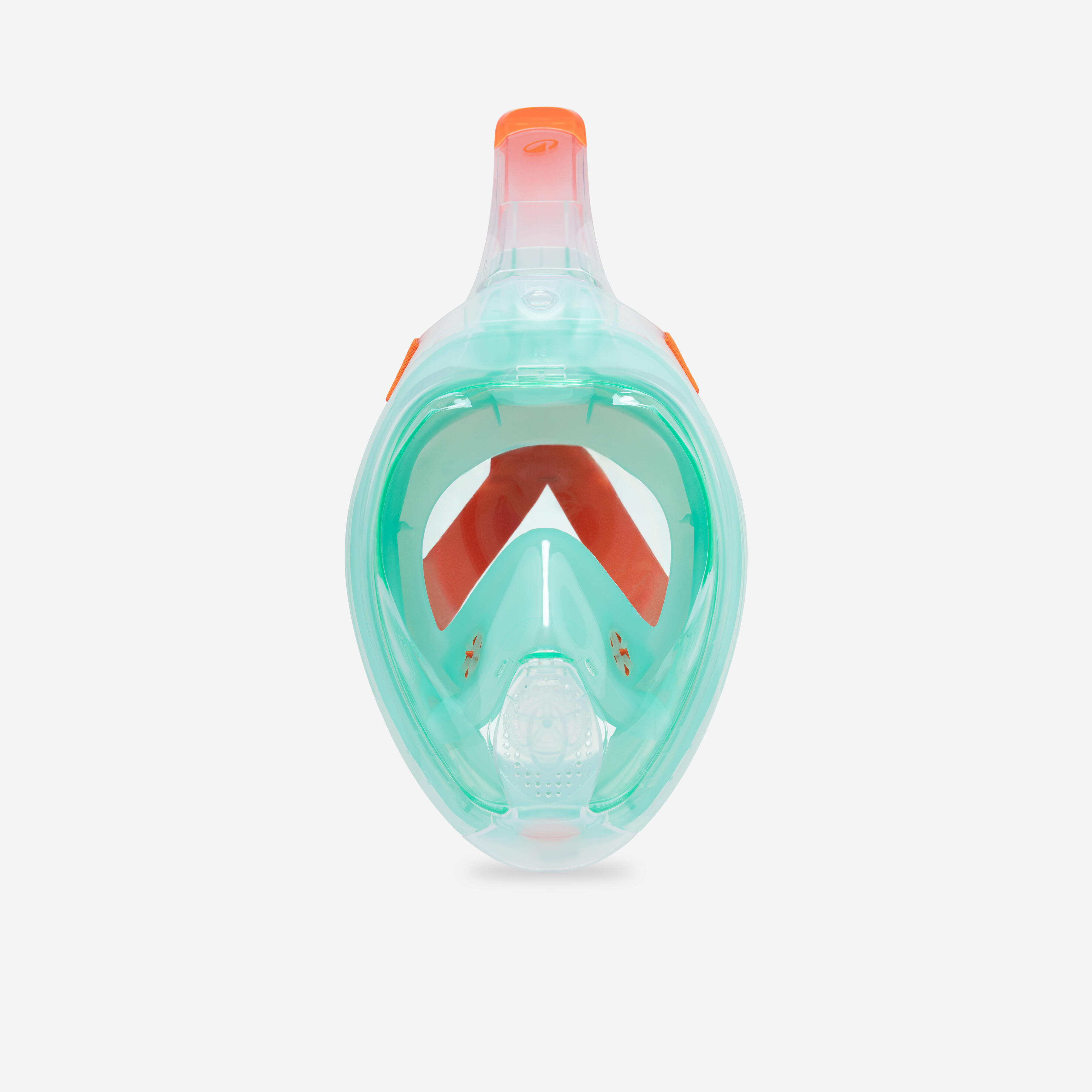 DECATHLON Šnorchlovacia maska Easybreath+ s akustickým ventilom > 10 rokov zelená M-L · záber 6