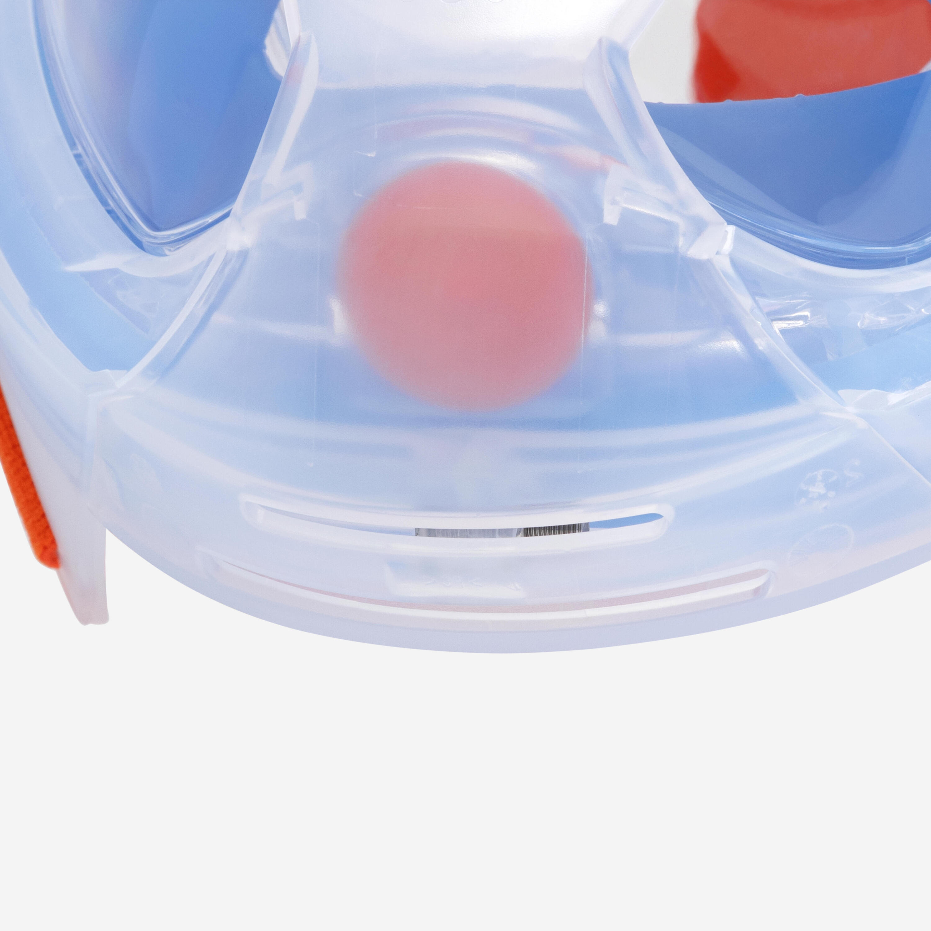 Masque de plongée avec tuba + valve acoustique, Easybreath+ 8/14