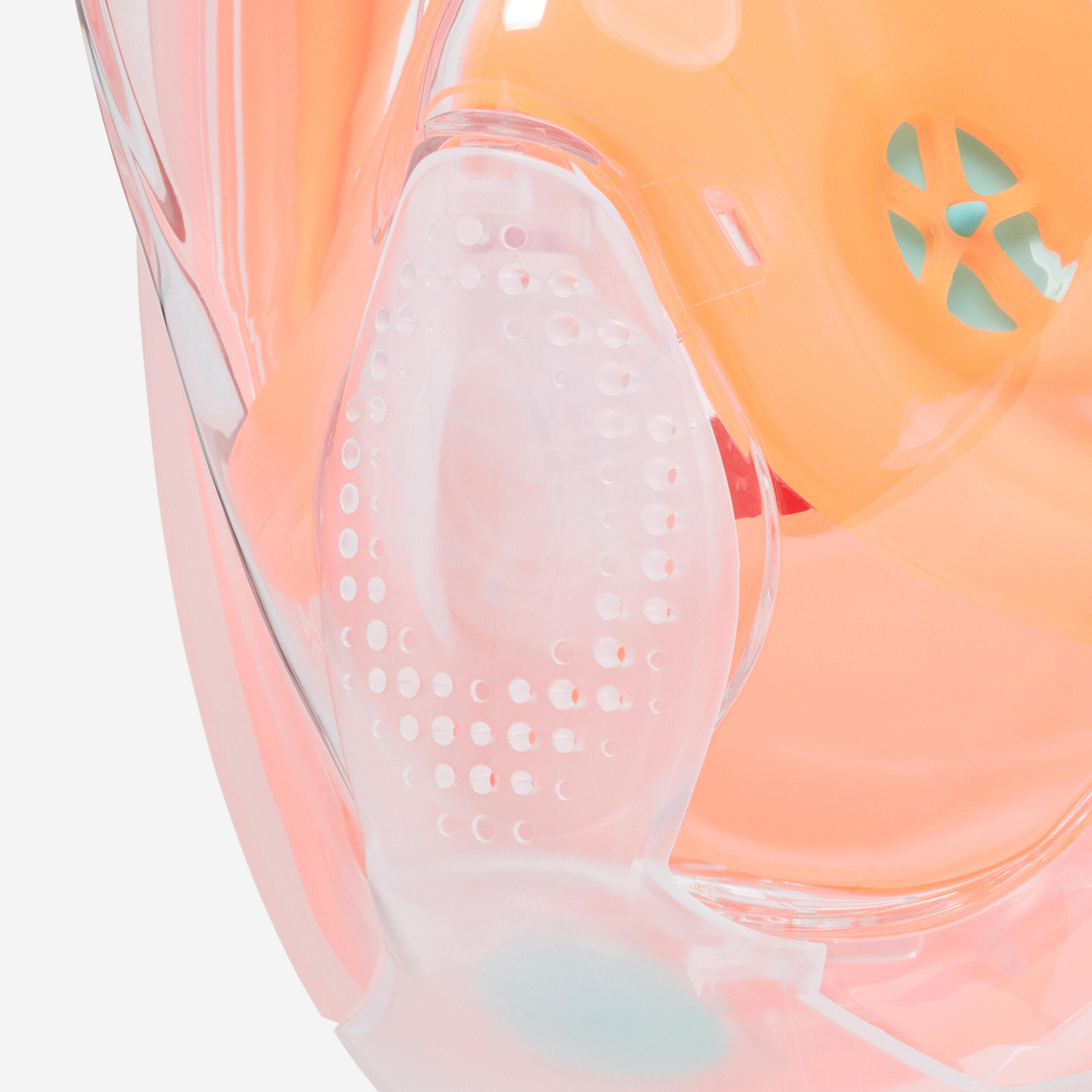 Masque snorkeling de surface easybreath + (>10ans) ORANGE 3/12