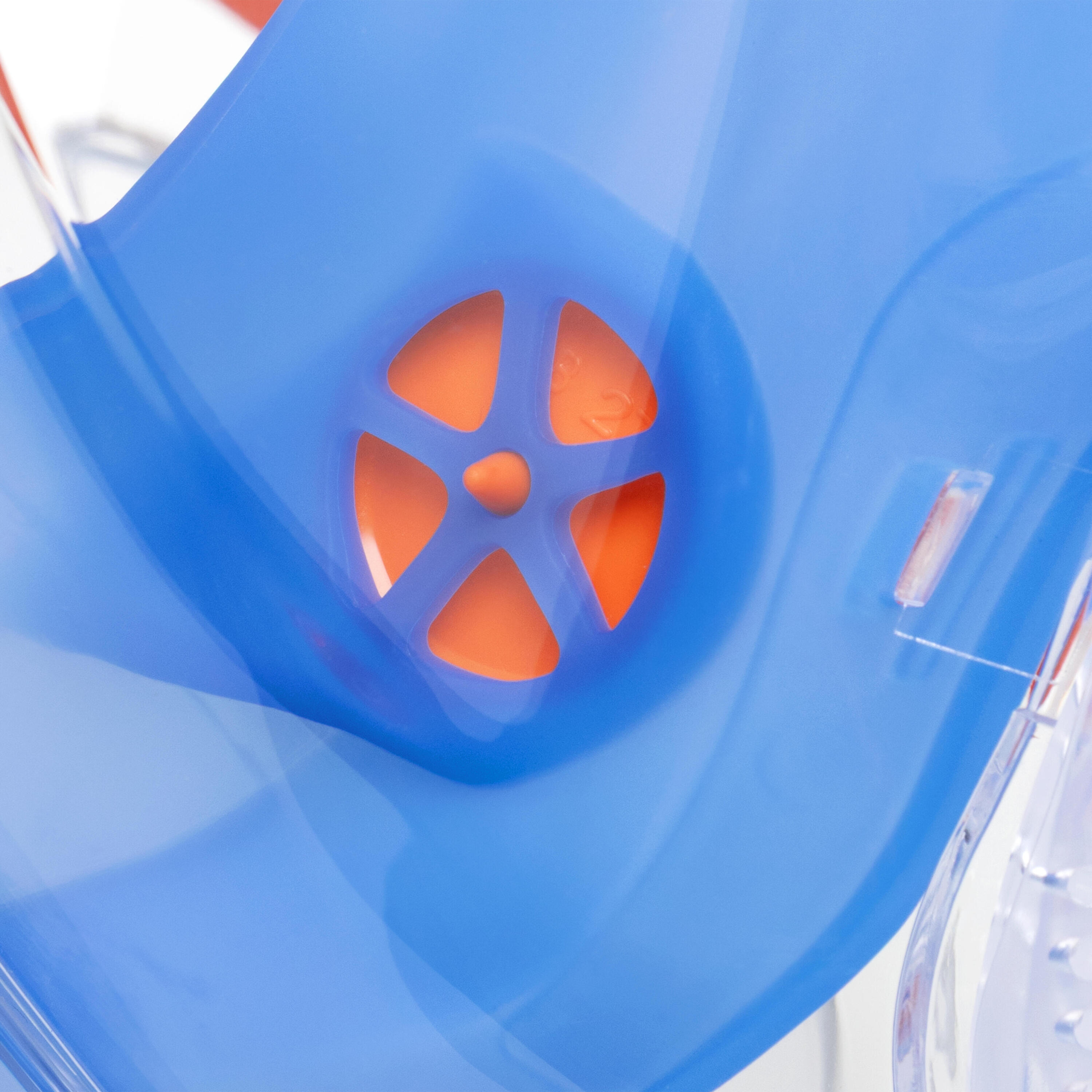 Masque de plongée avec tuba + valve acoustique, Easybreath+ 7/14