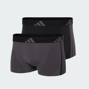 Calzoncillos boxer adidas Hombre pack 2 negro