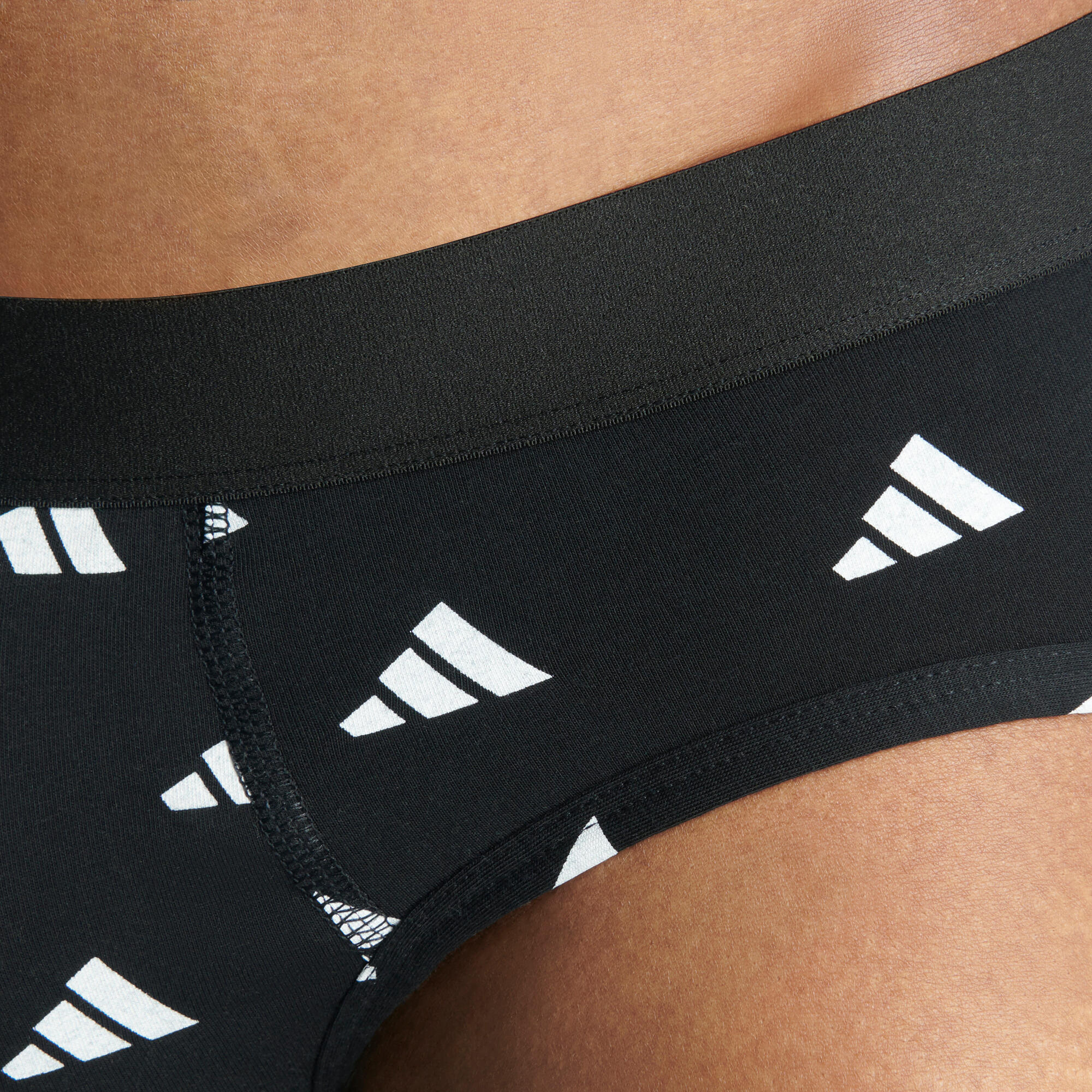 Calzoncillos slip adidas Hombre pack 2 azul/negro 4/5